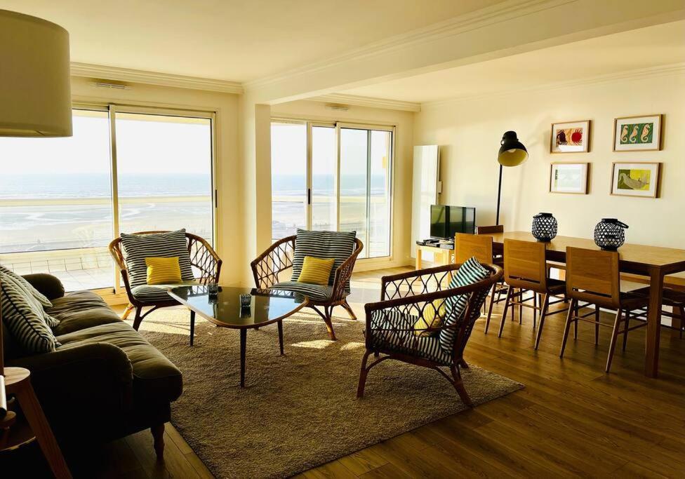 Appart T4 Lumineux Avec Terrasse Vue Mer Le Touquet Εξωτερικό φωτογραφία